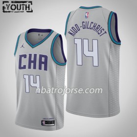 Barn Charlotte Hornets Tröja Michael Kidd-Gilchrist 14 2019-20 Jordan Brand City Edition Swingman